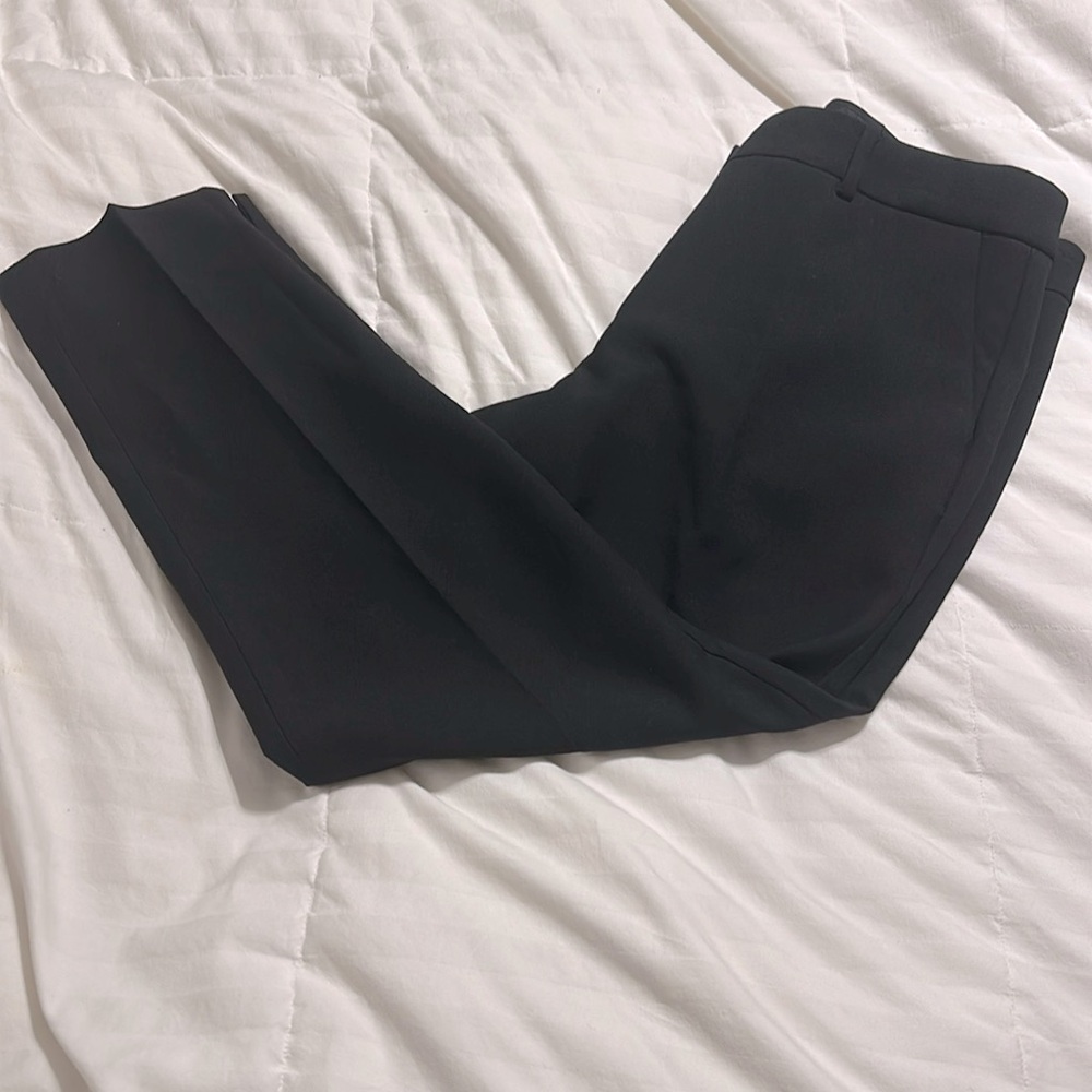 Talbots - Black Straight Leg Ankle Pants - Size 10P